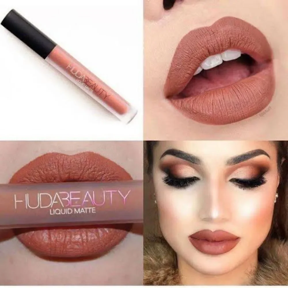 Huda OG Liquid Matte Lipstick In Raw (Nude Terracotta)